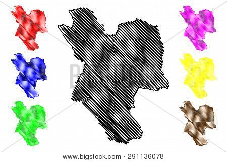 Neath Port Talbot (united Kingdom, Wales, Cymru, Principal Areas Of Wales) Map Vector Illustration, 