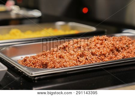 Cooked Brown Rice, Ready To Eat.