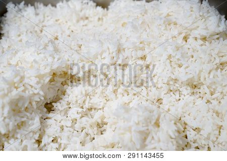 Cooked Rice, Ready To Eat.