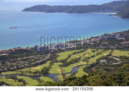 China, Hainan Island - December 1, 2018: The Park Of Yalong Bay Tropic Paradise Forest, Editorial.