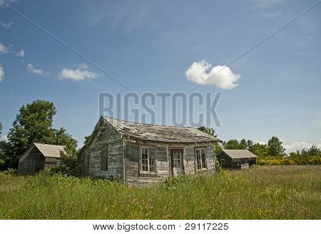 En aldrende homestead svinder i Otsego County - New York