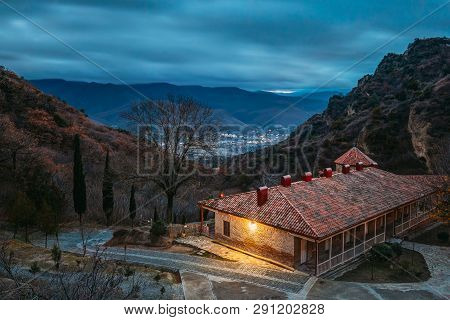 Mtskheta, Georgia. Shio-mgvime Monastery. Upper Church Of Holy Virgin Or Theotokos, Central Part Of 