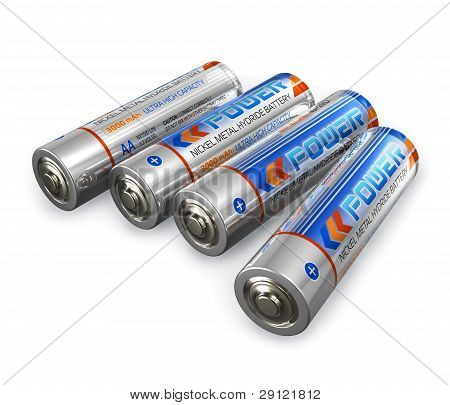 AA batterier