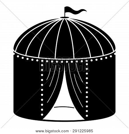 Circus Overhang Icon. Simple Illustration Of Circus Overhang Icon For Web Design Isolated On White B
