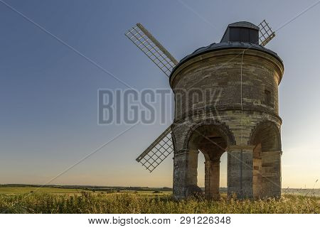Chesterton Windmill Near Leamington Spa, Warwickshire, England, At Sunset On A Summers Evening