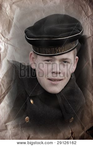 Rosyjski marynarz 1918. Rekonstrukcyjne wojny domowej