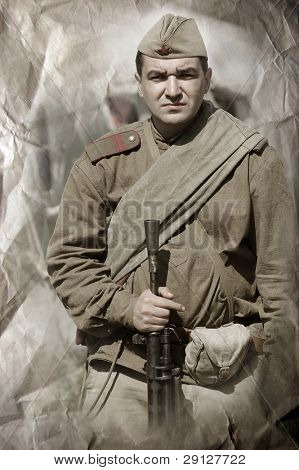 มือปืนของโซเวียตWW 2 reenacting
