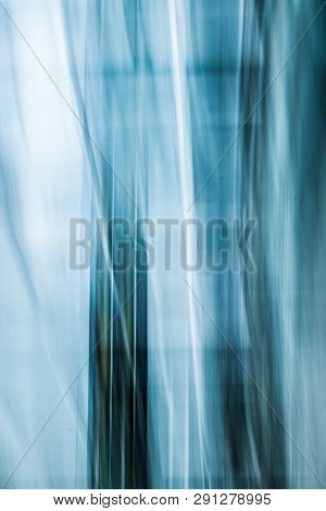 Contemporary Abstract Art, Blue Colors