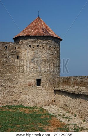 mittelalterliche Zitadelle in der Nähe von Odessa, Ukraine, Belgorod Dnestrovsky. Odessa-region