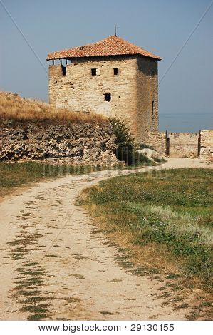 mittelalterliche Zitadelle in der Nähe von Odessa, Ukraine, Belgorod Dnestrovsky. Odessa-region