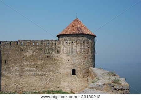 mittelalterliche Zitadelle in der Nähe von Odessa, Ukraine, Belgorod Dnestrovsky. Odessa-region