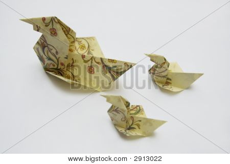 Origami Vögel