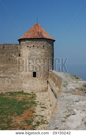 mittelalterliche Zitadelle in der Nähe von Odessa, Ukraine, Belgorod Dnestrovsky. Odessa-region