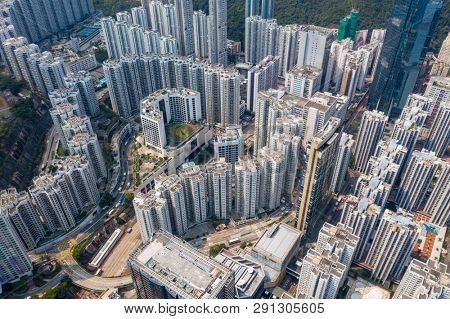 Tai Koo, Hong Kong 19 March 2019: Hong Kong residential district