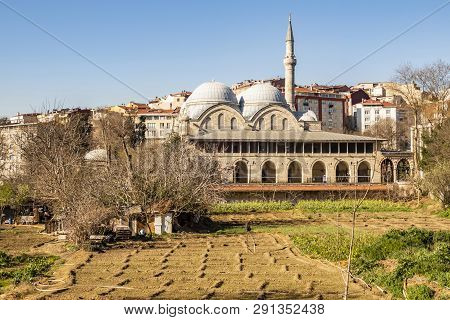 Kasimpasa,istanbul,turkey- March 25,2019. City View And Piyale Pasha Mosque In The Kasimpasa Distric