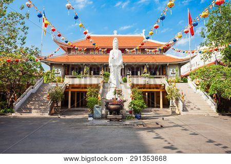 Vinh Nghiem Temple Is A Pagoda In Ho Chi Minh City In Vietnam