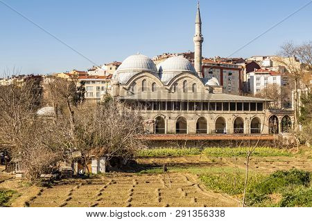Kasimpasa,istanbul,turkey- March 25,2019. City View And Piyale Pasha Mosque In The Kasimpasa Distric