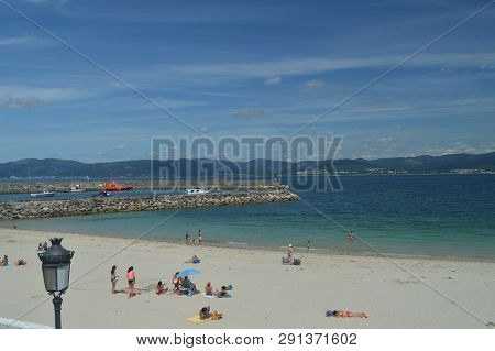 Beautiful Cruceiro Beach In Puerto Del Son. Nature, Architecture, History, Street Photography. Augus