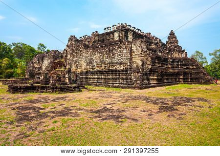 The Baphuon Is A Temple At Angkor, Cambodia. Baphuon Is Located In Angkor Thom, Northwest Of The Bay