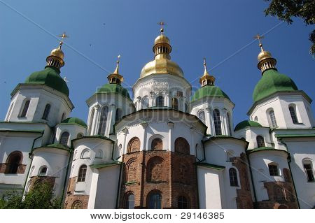 Catedral de Santa Sofia, em Kiev, Ucrânia (Malorussia)