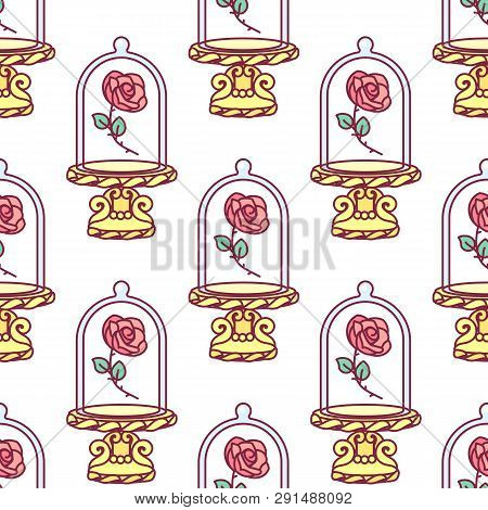 Vector Cartoon Seamless Pattern Cute Clip Art