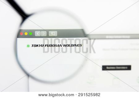 Los Angeles, California, Usa - 25 March 2019: Illustrative Editorial Of Tokyu Fudosan Website Homepa