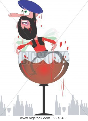 Uomo e vino