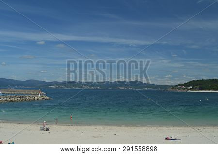 Beautiful Cruceiro Beach In Puerto Del Son. Nature, Architecture, History, Street Photography. Augus