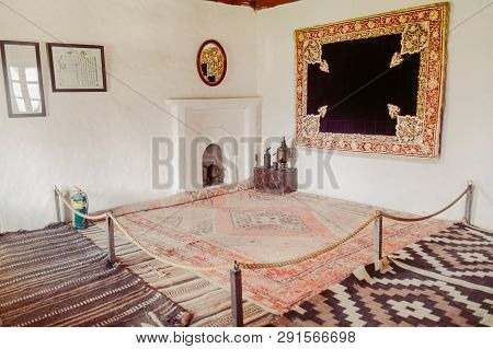 Gilgit Baltistan, Pakistan. October 7,2015 : A Decorated Room Interior Inside Baltit Fort, Ancient P