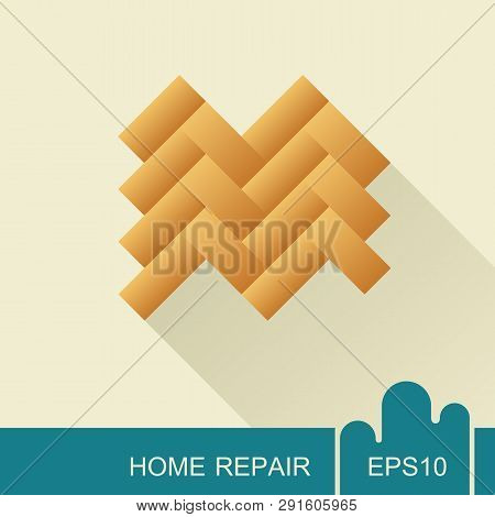 Parquet Floor Icon. . Interior Design And Home Repair