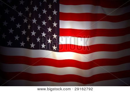 amerikanischen Flagge Hintergrund