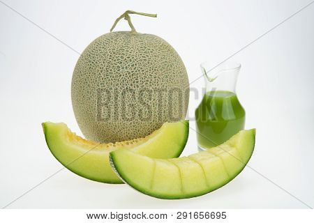 Cantaloupe Melon Isolated