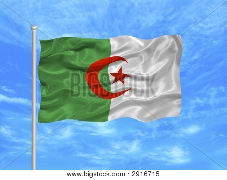 Algeriet flagga