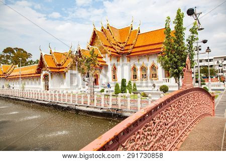 wat Benchamabopit, the Marble temple, Bangkok, Thailand