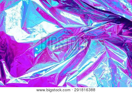 Bright Colored Holographic Background