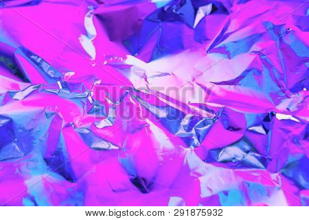 Bright Colored Holographic Background