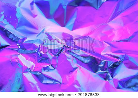 Bright Colored Holographic Background