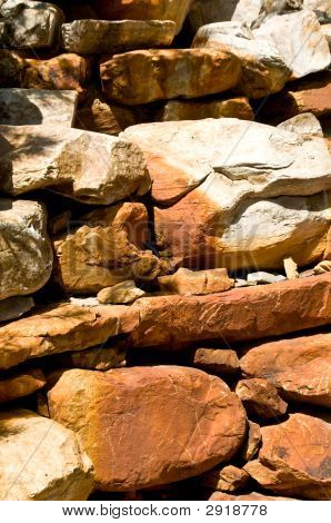 Abstract Background Of Red Rocks