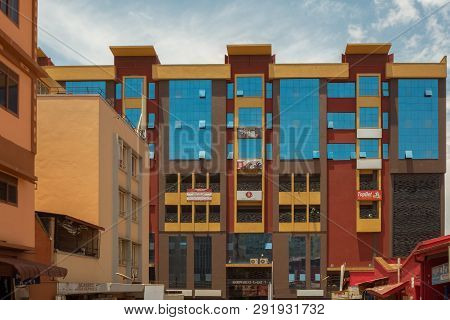 Kampala, Uganda - April 11, 2017: Hardware City Hardware City Is In The Center Of Kampala And It Is 