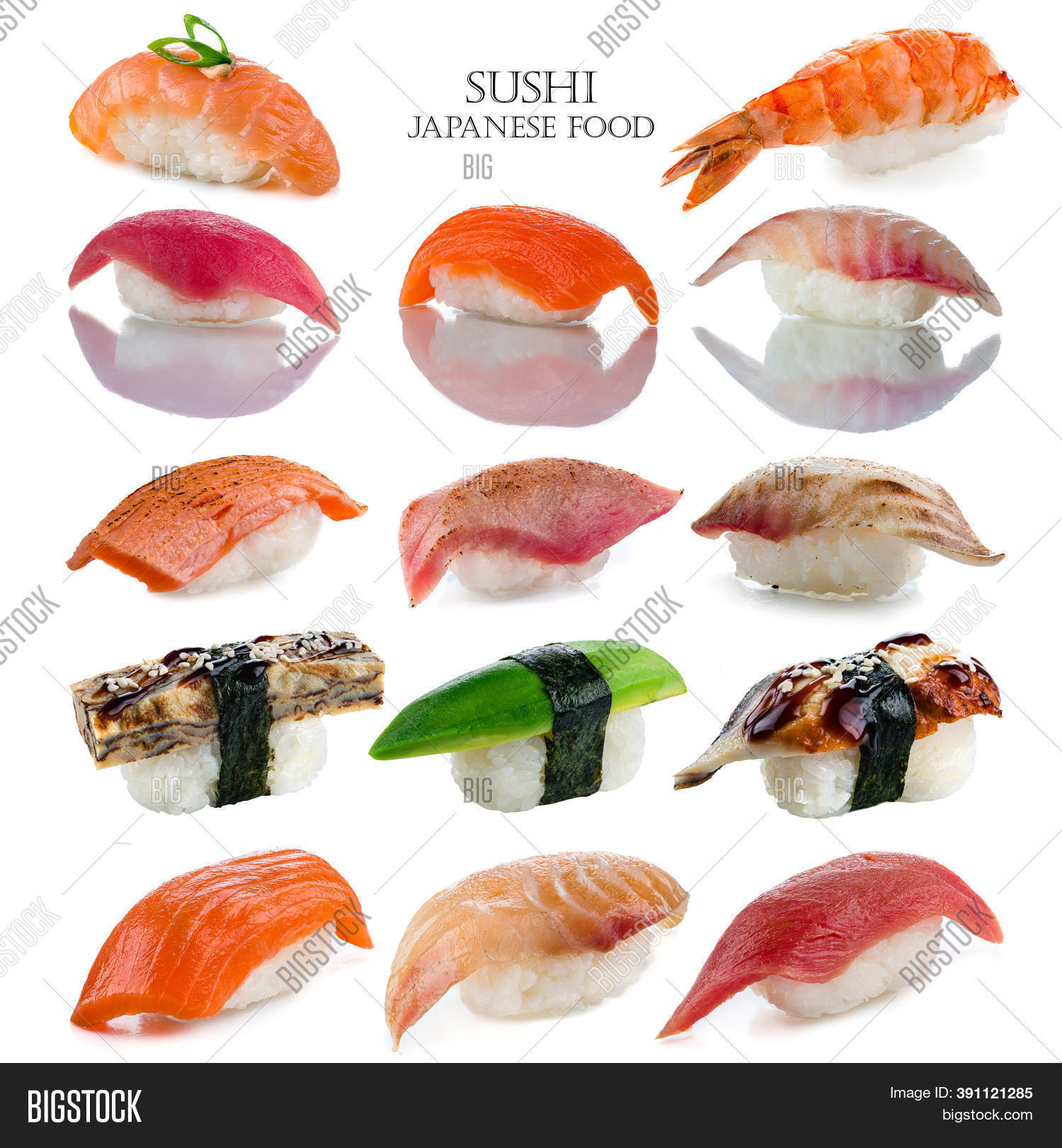 Sushi Set Japan Image & Photo (Free Trial) Bigstock