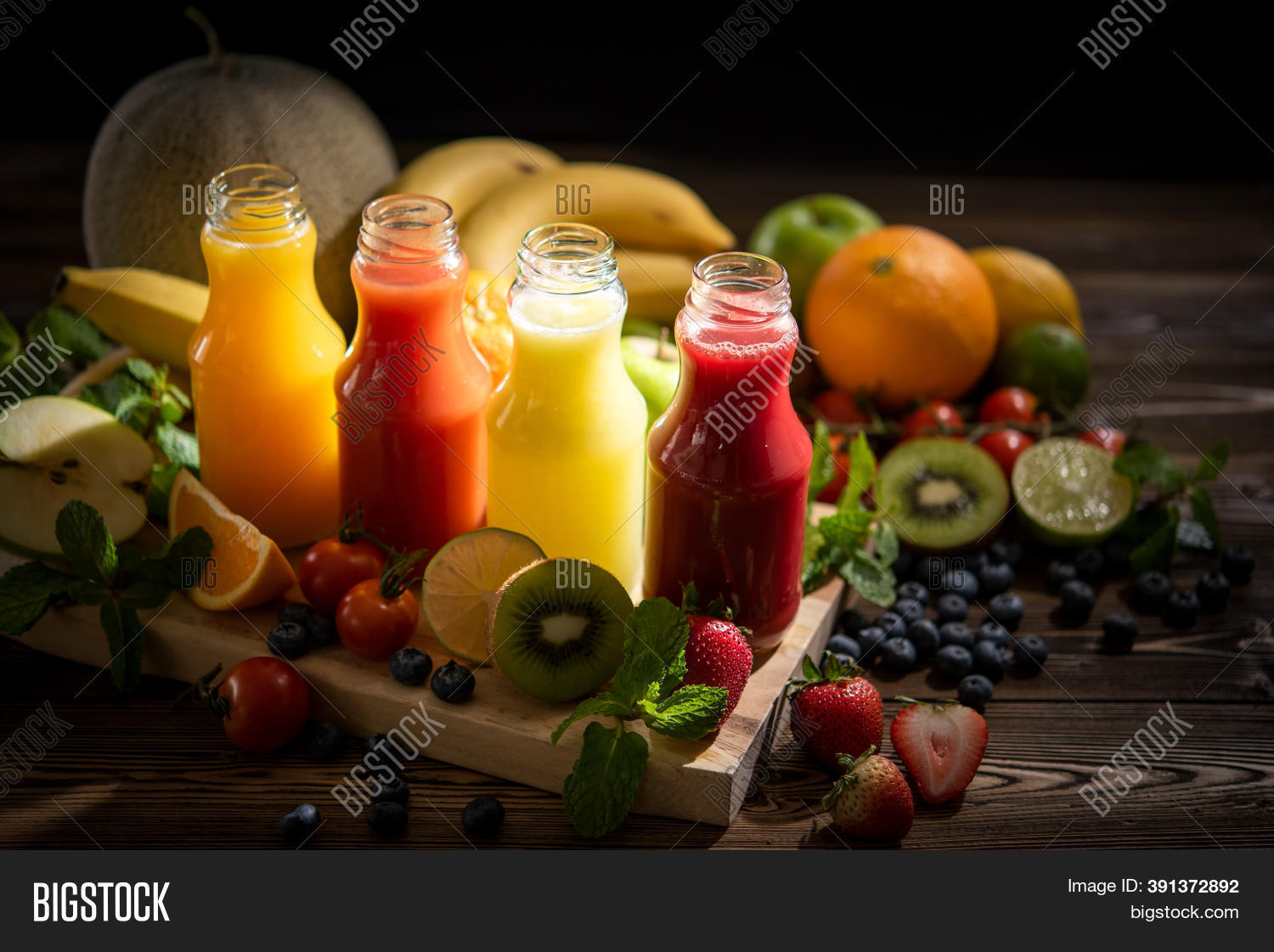 Fresh Healthy Juices Image & Photo (Free Trial) Bigstock