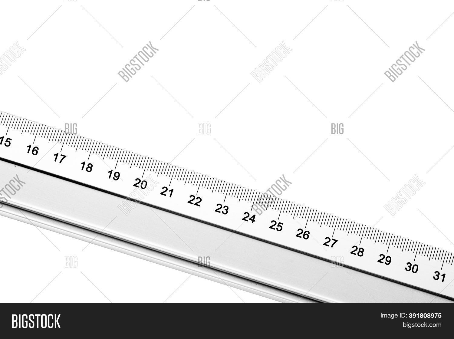 Gray Metal Ruler Image & Photo (Free Trial) | Bigstock