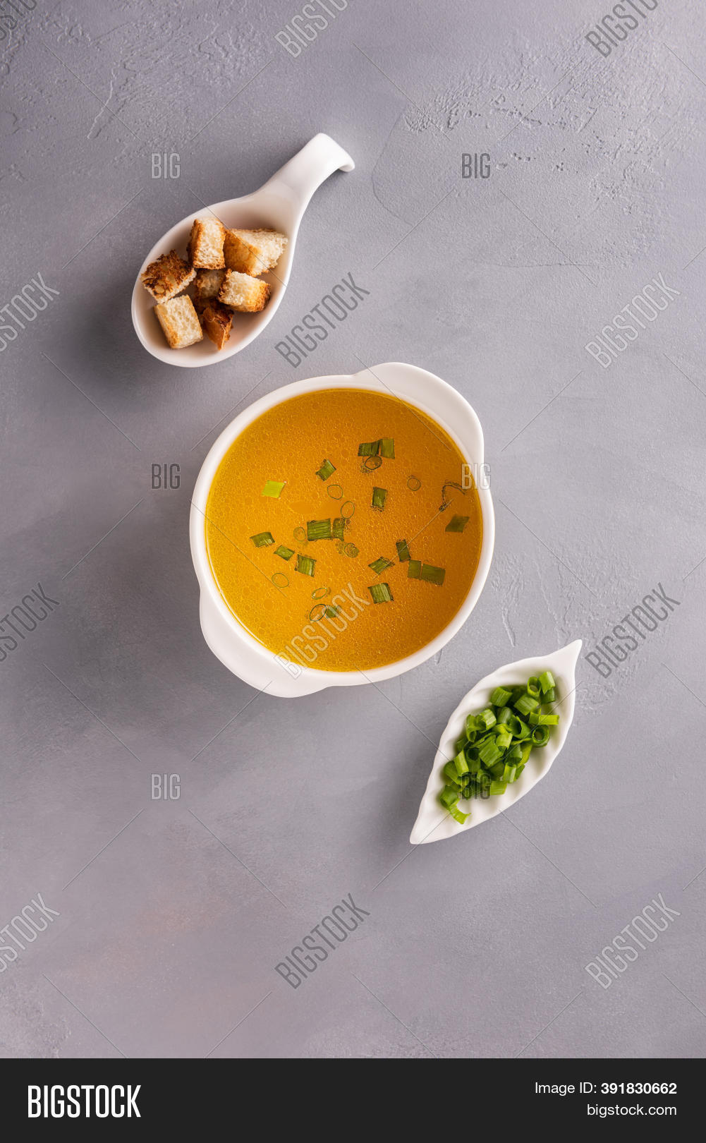 Bouillon White Soup Image & Photo (Free Trial) Bigstock