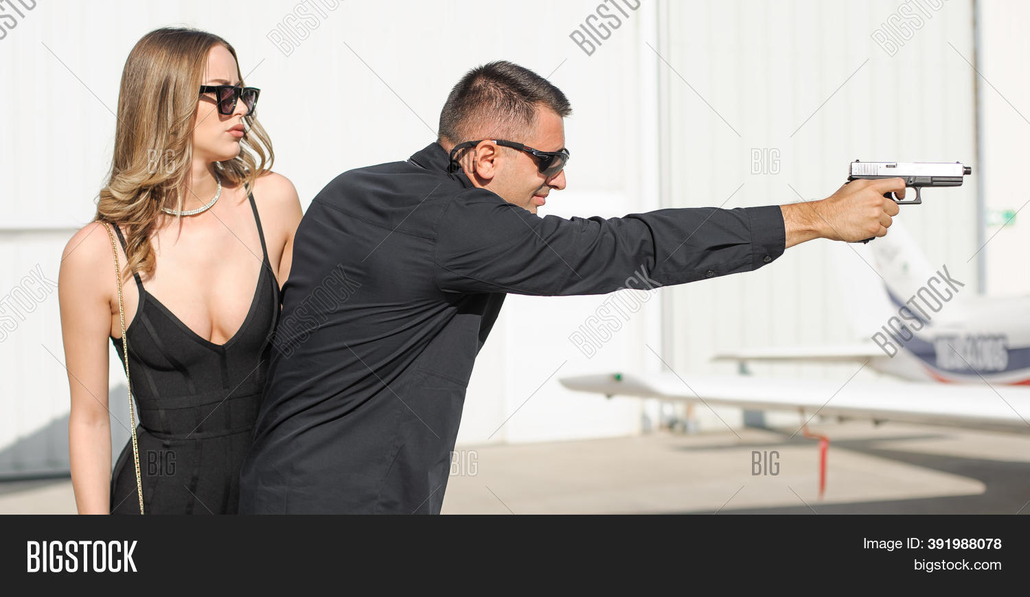 Celebbrity Bodyguard Image Photo Free Trial Bigstock