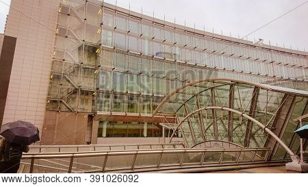 Brussels, Belgium - May 12, 2018: European Parliament - Liaison Office In Belgium