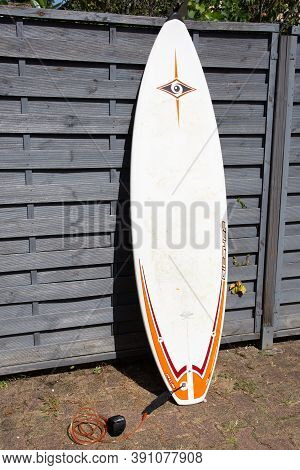 Bordeaux , Aquitaine / France - 10 10 2020 : Bic Surfing Board With Text And Logo On Surf Outdoor