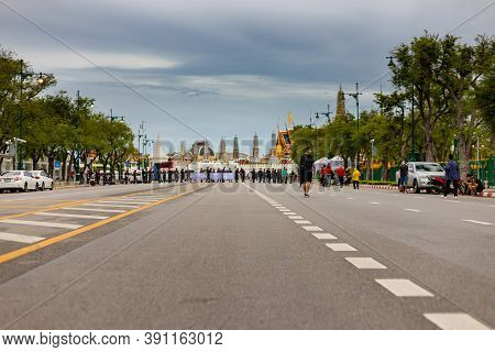Anti-government Protest And Rally For Democracy In Bangkok, Thailand.