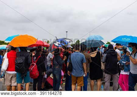 Anti-government Protest At Sanam-luang.