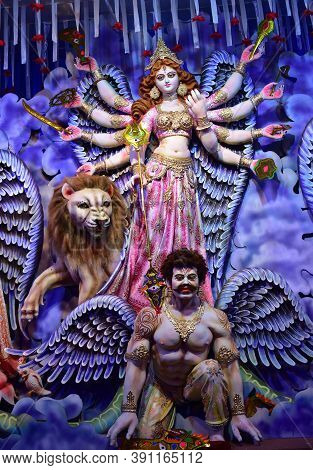 Durgapuja. India's Largest Festival. Specially Greatest Festival Of Hindus.