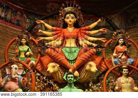 Durgapuja. India's Largest Festival. Specially Greatest Festival Of Hindus.